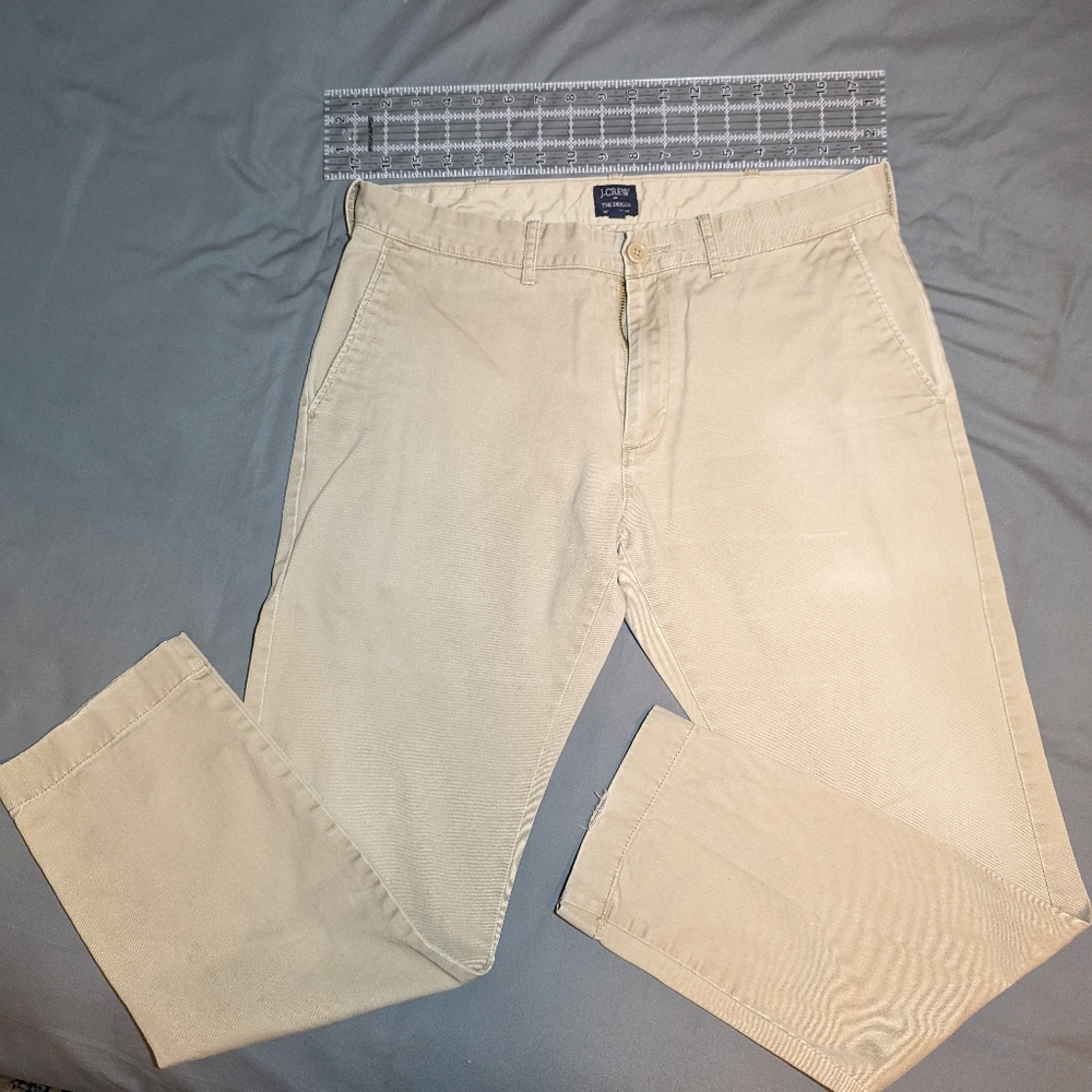 J Crew "the Driggs" chino khaki pants